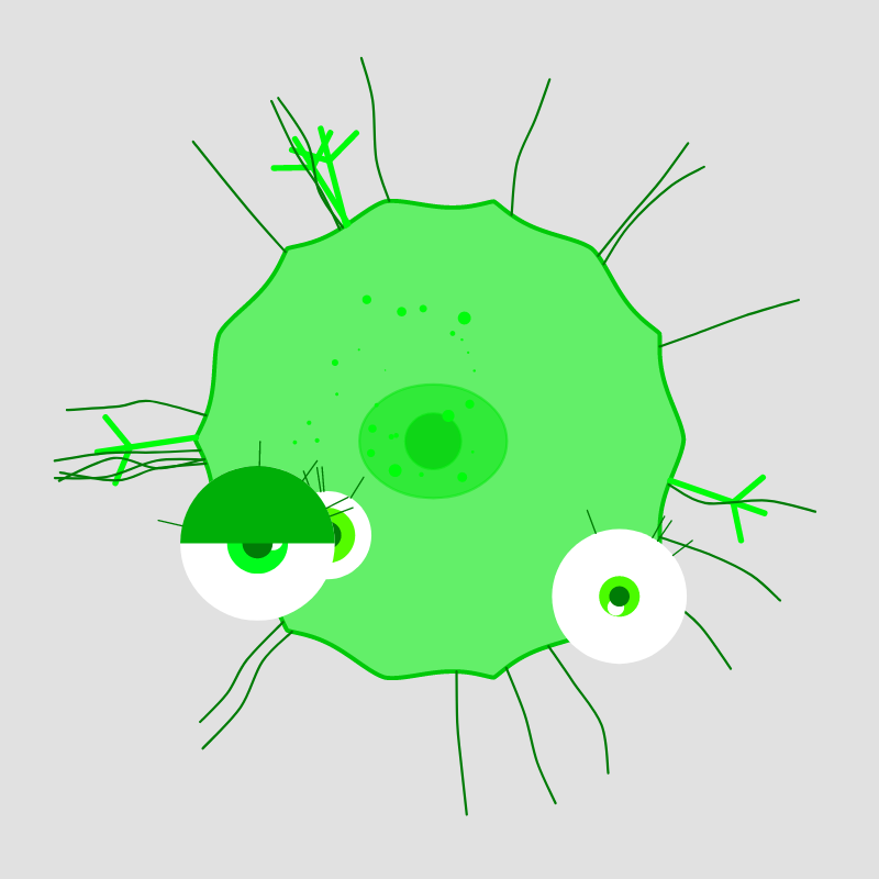 Virus generative #24 static token preview