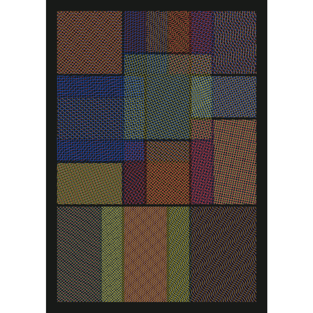 Pattern Grid Chaos #5 static token preview