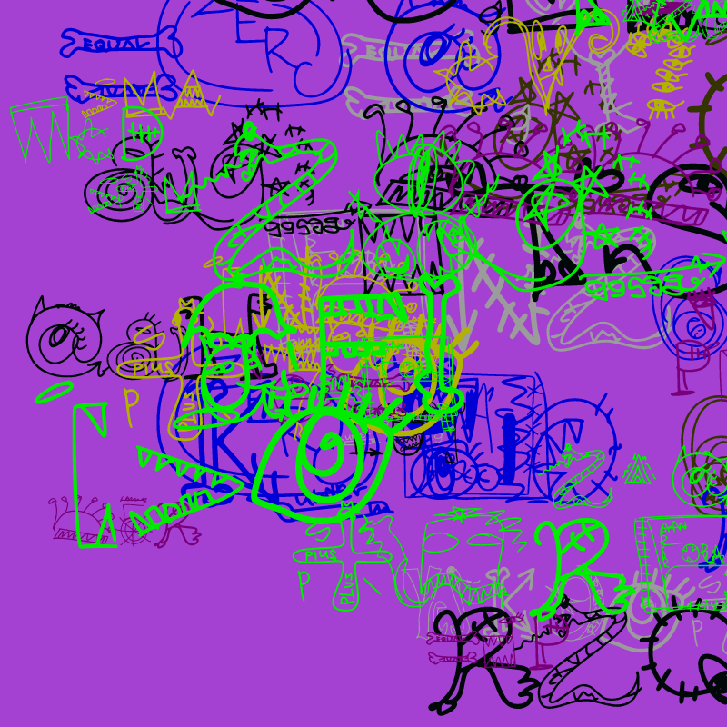 BadGraffiti F #17 static token preview