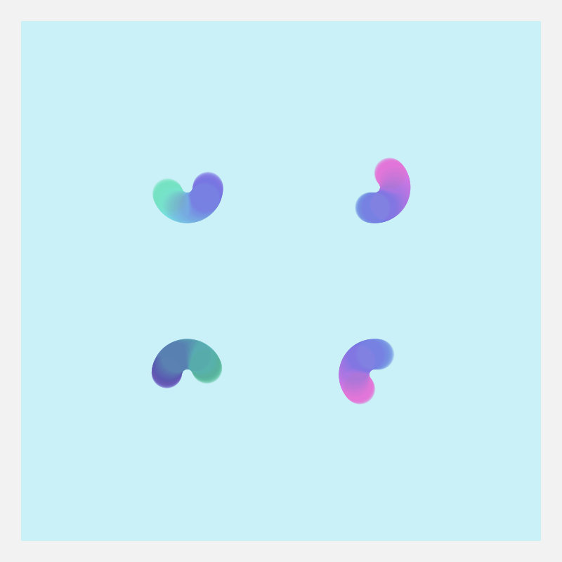 Bean Squiggles #18 static token preview