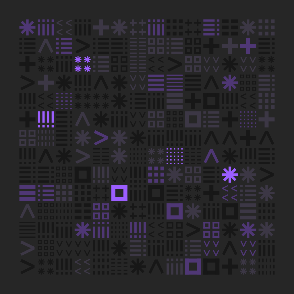 Sashiko ^ . ! - * ▪️ #38 static token preview