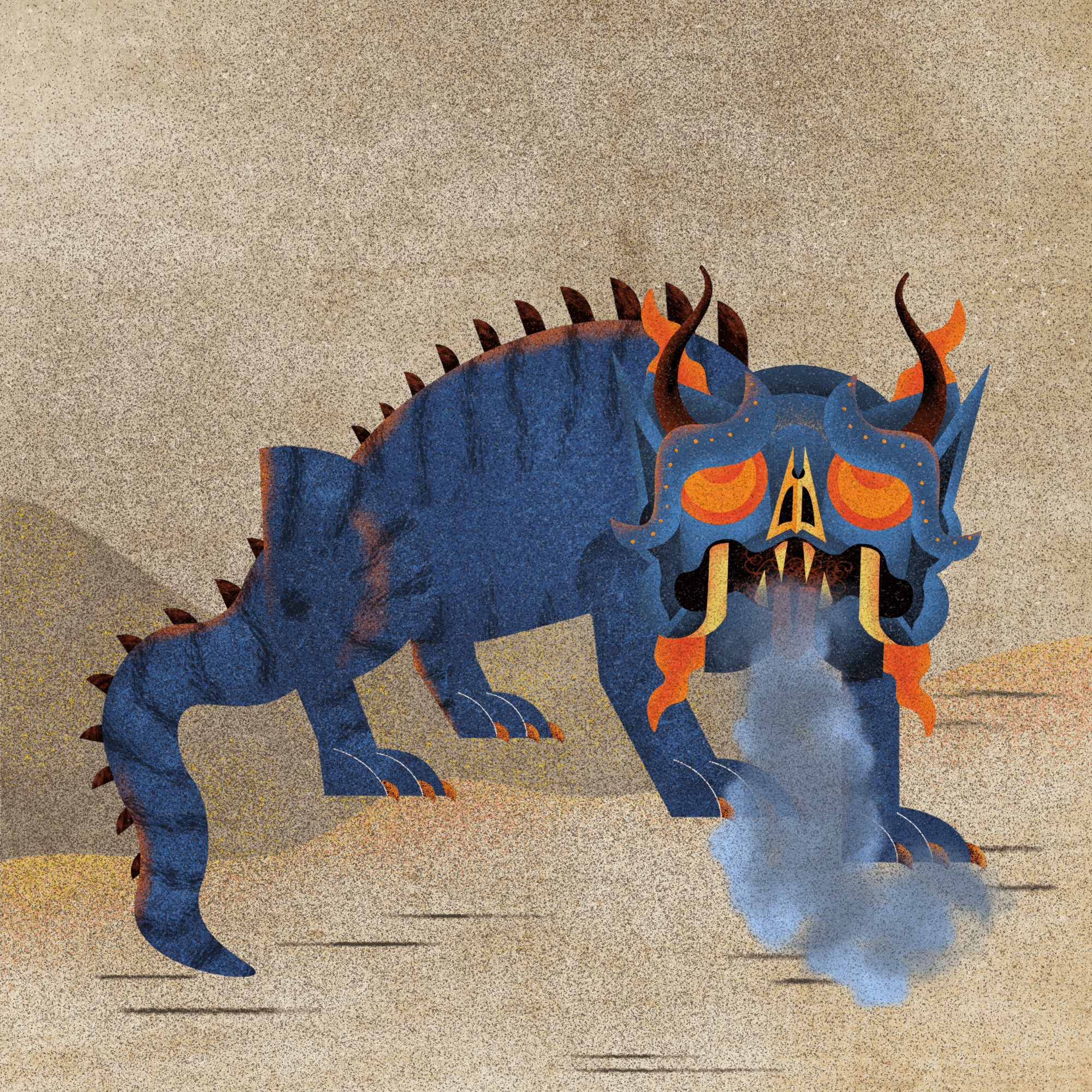 Ancient dragon #9 static token preview