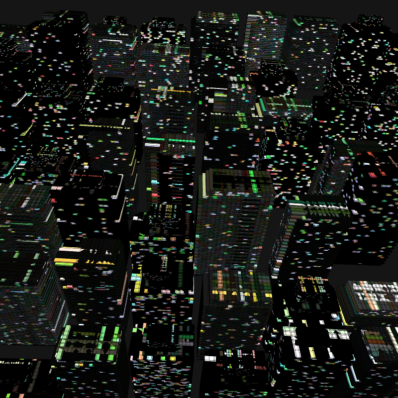 Night city glow #15 static token preview