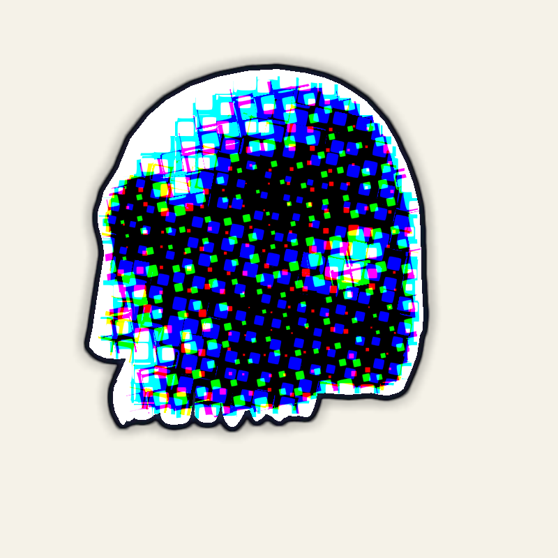 Acid Warning #21 static token preview