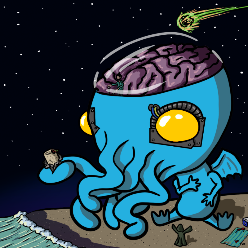 Chibi-thulhu #4 static token preview