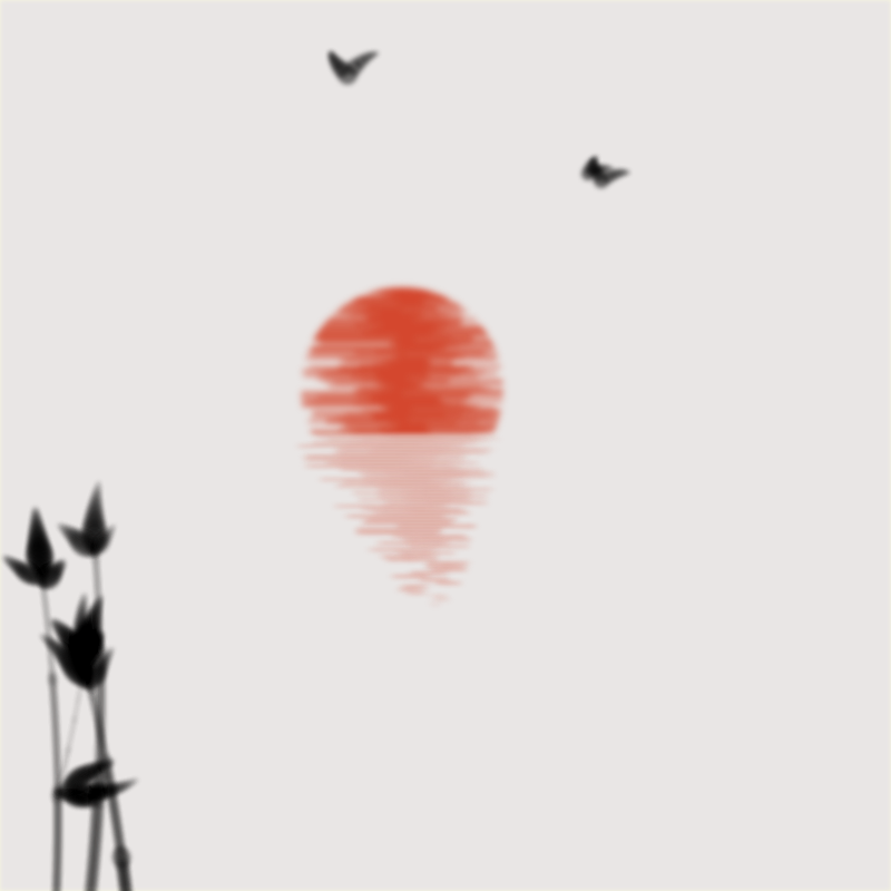 Sunset on Water #8 static token preview