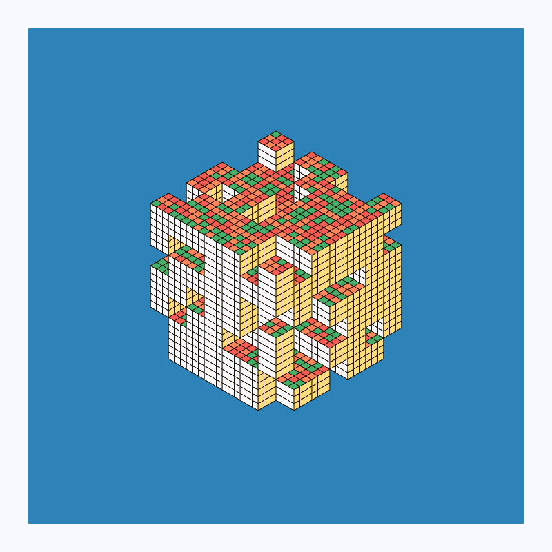 Rubik’s Fortress II #19 static token preview