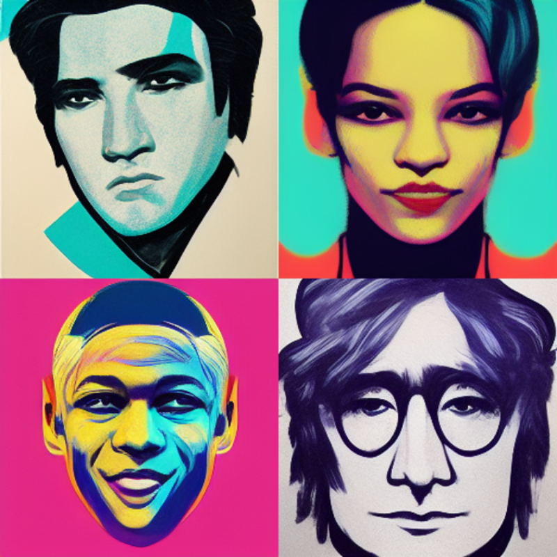 Worldy Warhol #14 static token preview