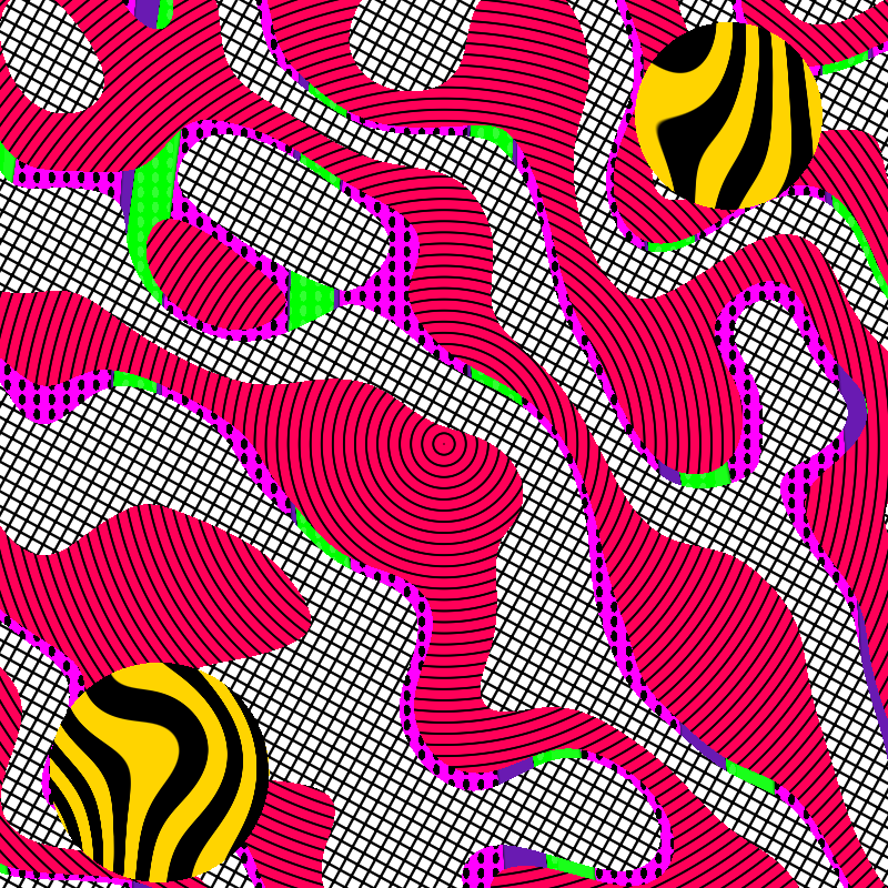 Trippy World #7 static token preview