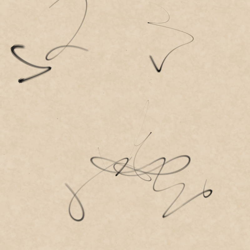 Abstract Calligraphy #6 static token preview