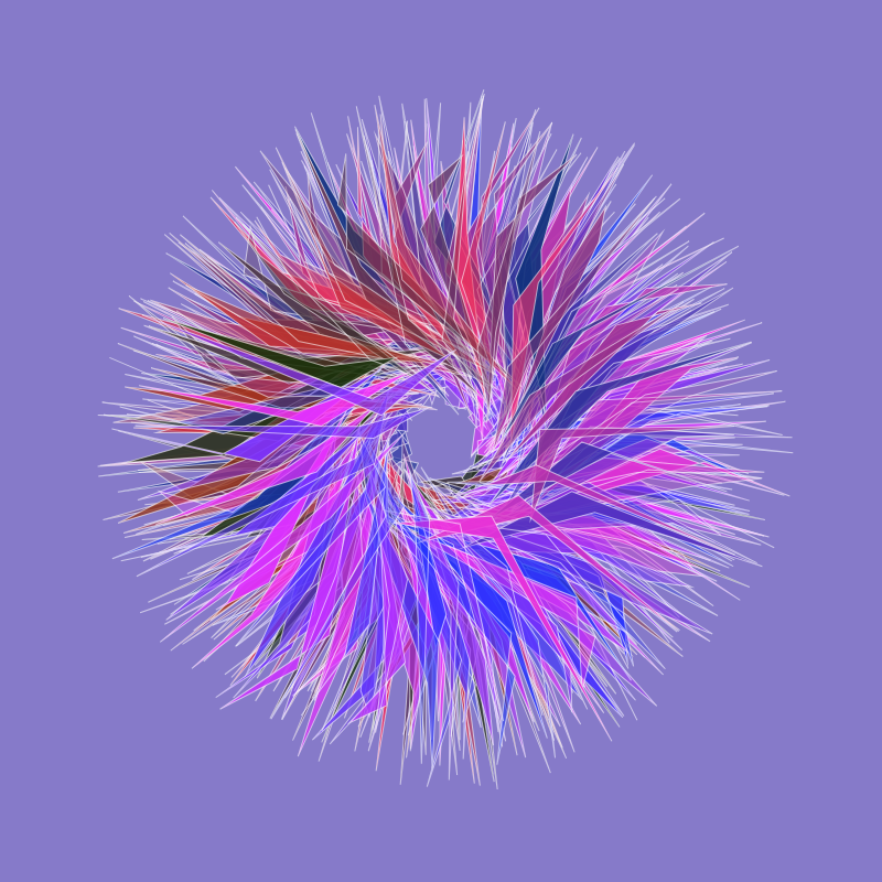 mosaic flower #18 static token preview
