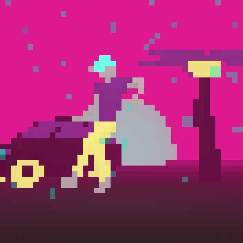 Sunset Dancers #21 static token preview