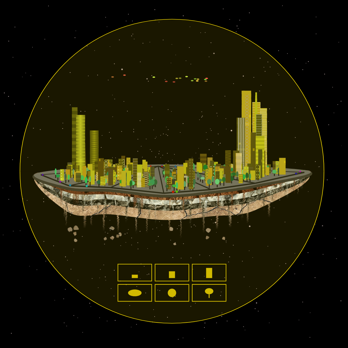 Fluidynamix - Cities #1 static token preview