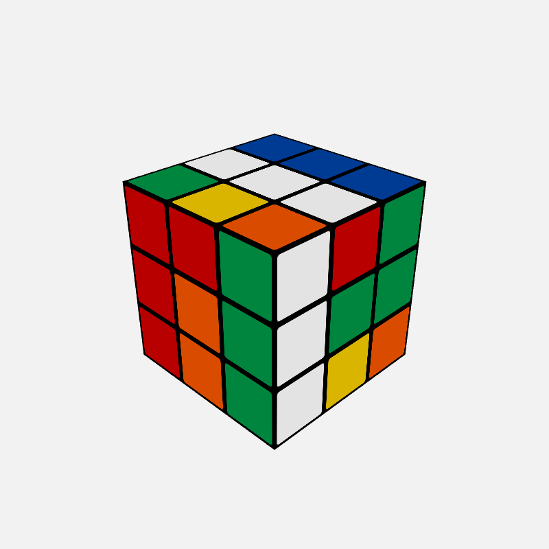 Rubik's Cube #19 static token preview