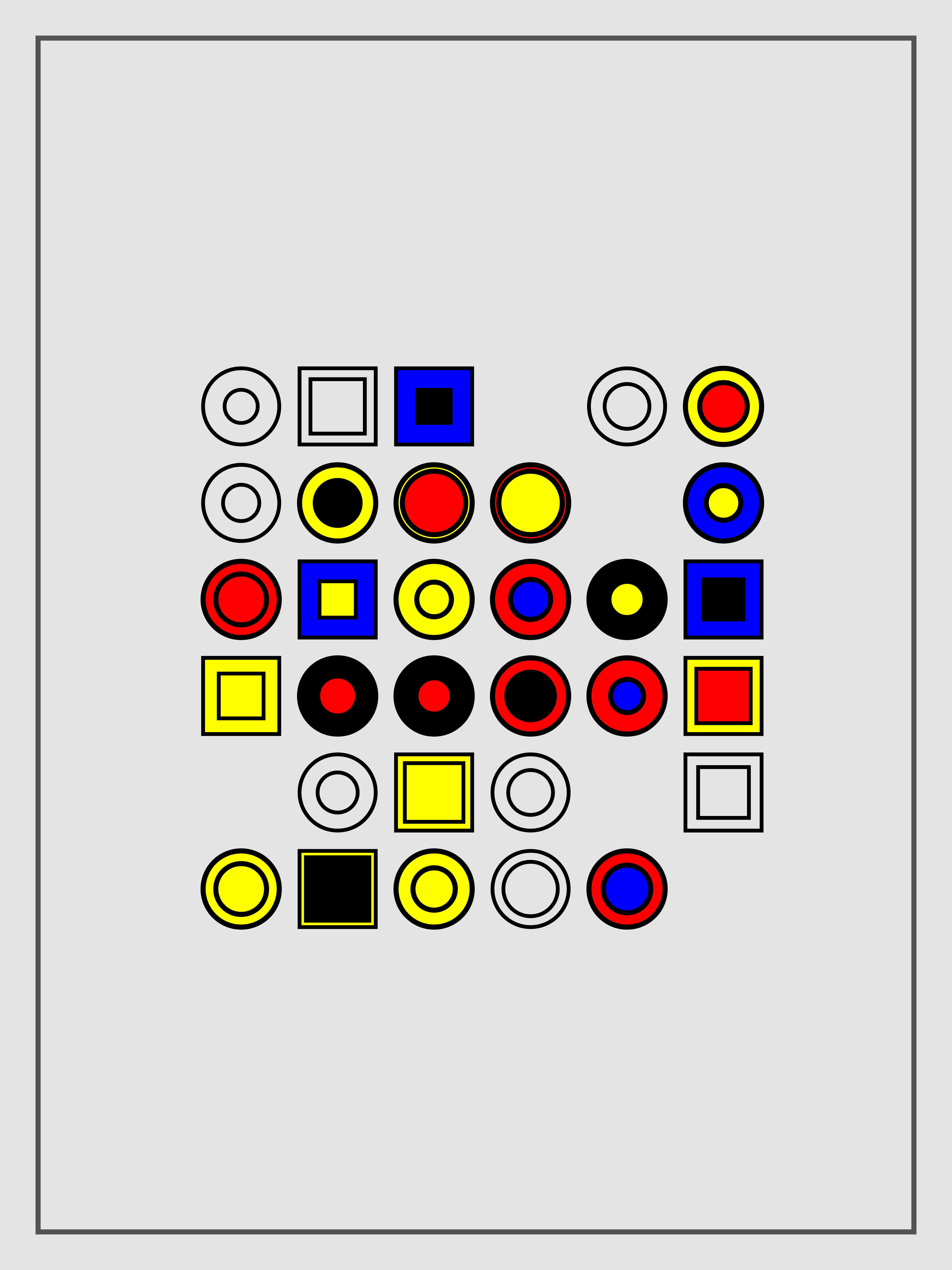 Bauhaus Study I #10 static token preview