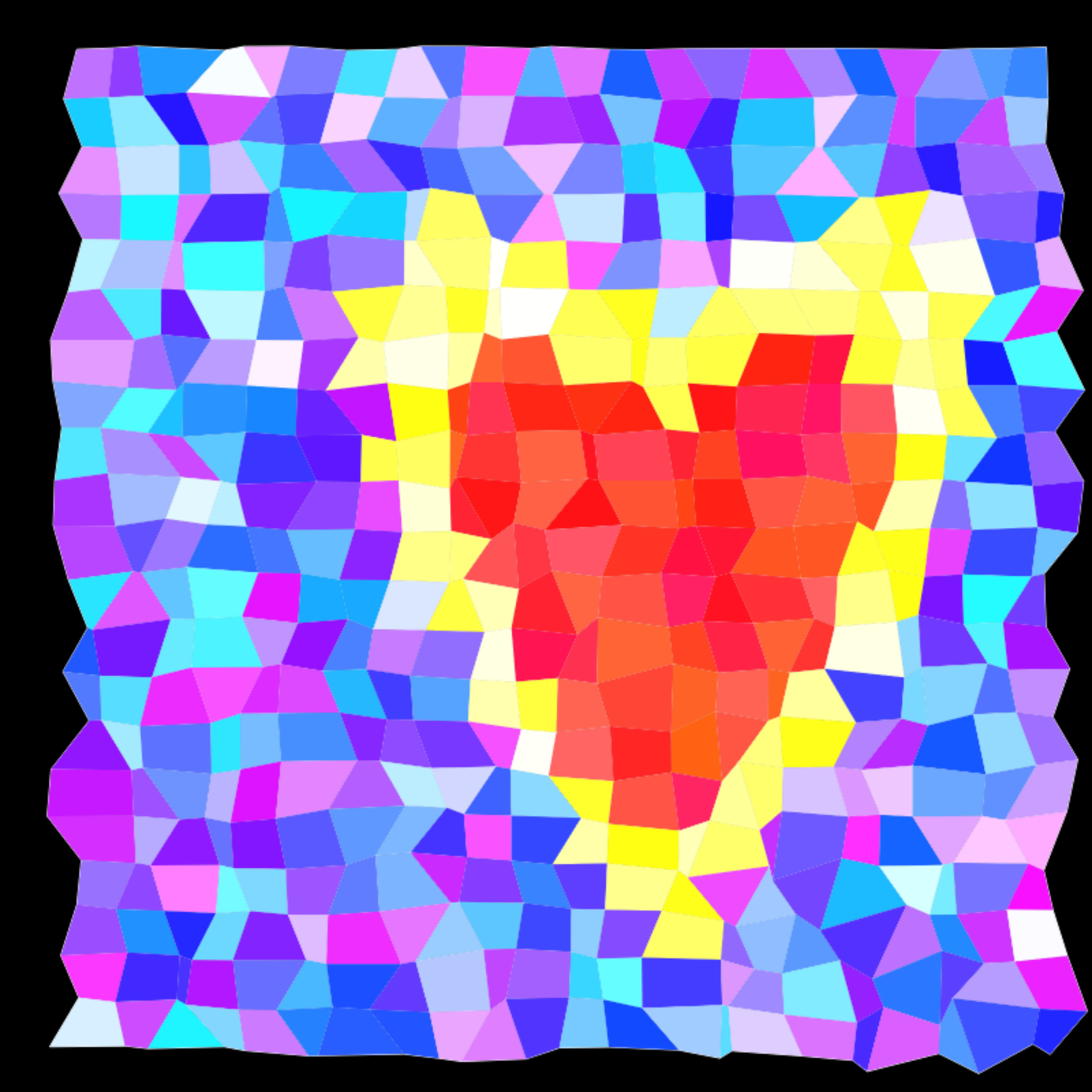 Heart mosaic #6 static token preview