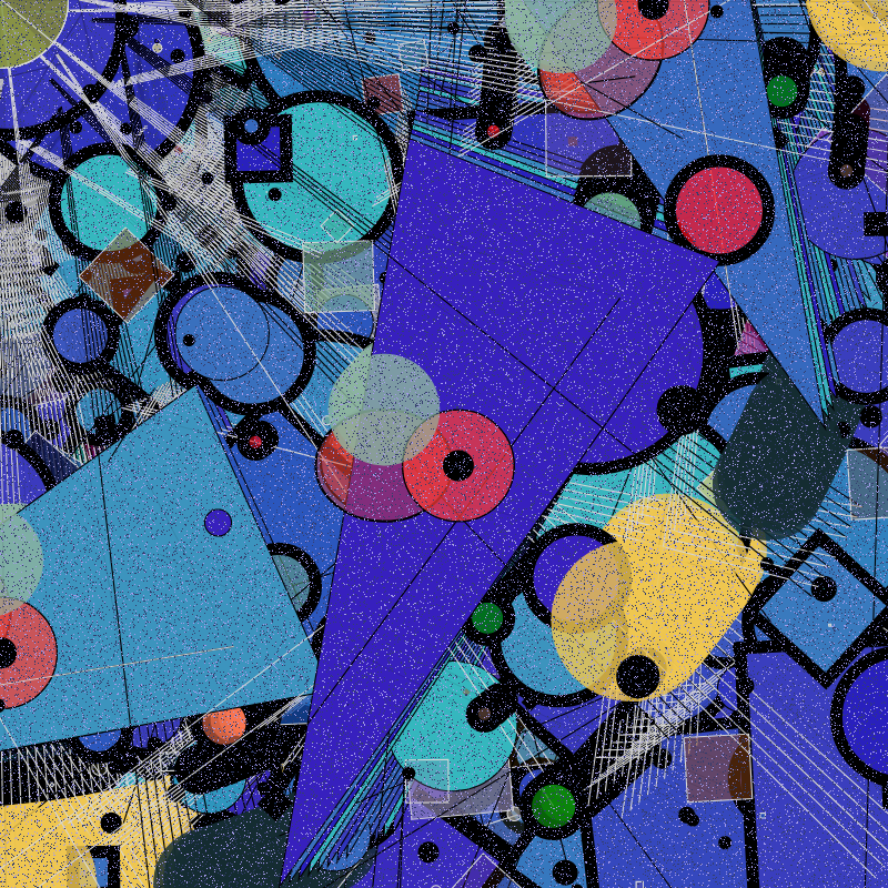 Kandinsky's mind #1 static token preview