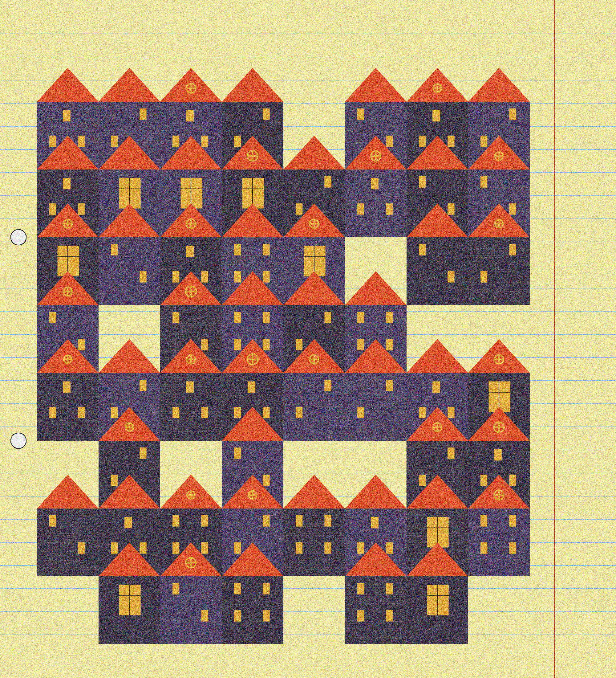 sketchbook page 7: neighbourhoods #10 static token preview