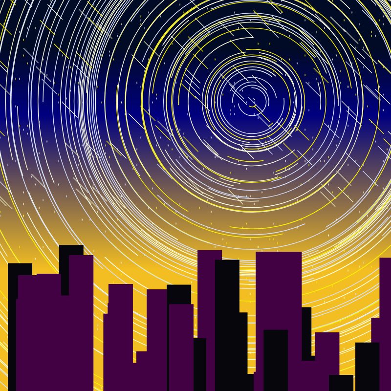 Starry sky #3 static token preview