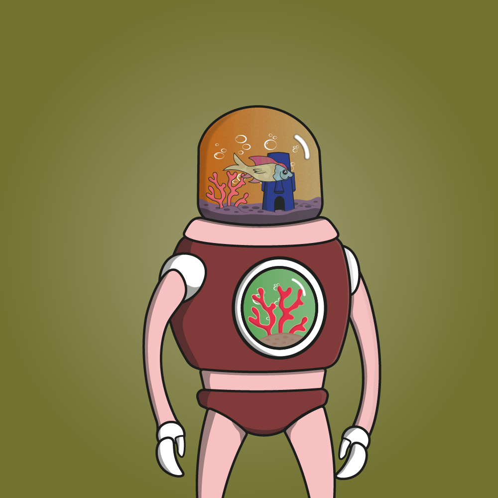 Terrestrial Fish #23 static token preview