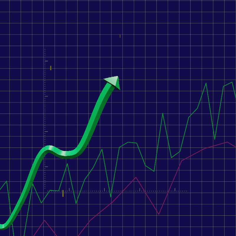 Line Go Up #6 static token preview