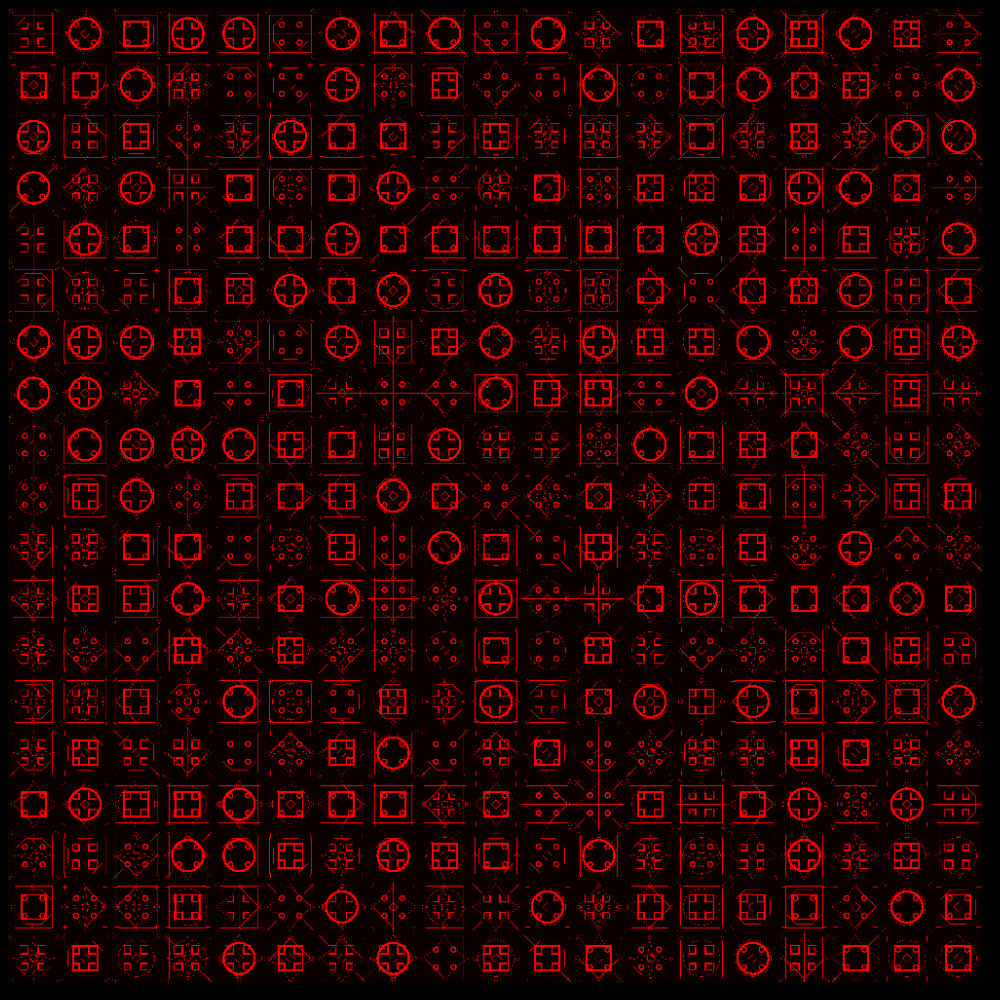 colorized_geometric_pattern #23 static token preview