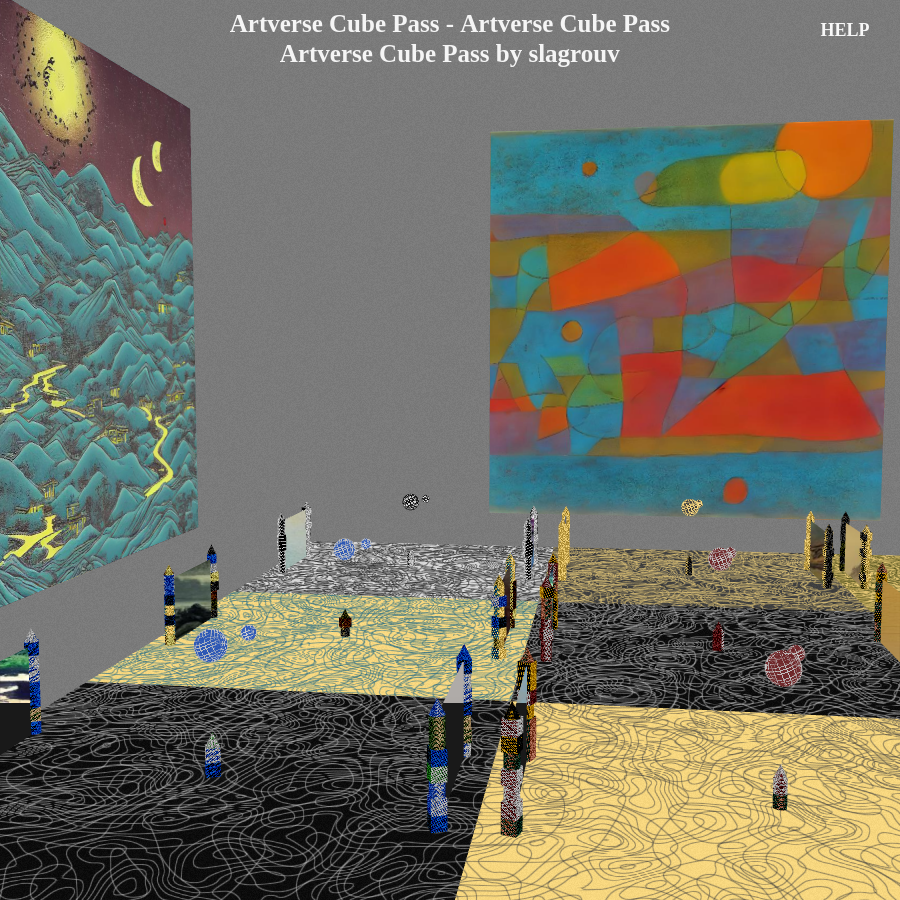 Artverse Cube Pass #3 static token preview