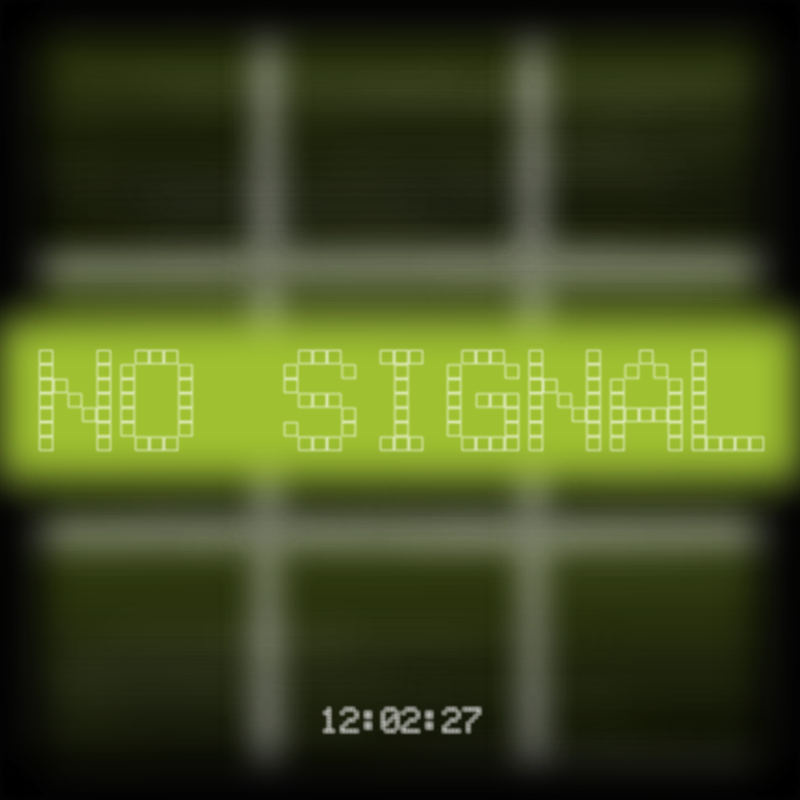 No Signal #39 static token preview