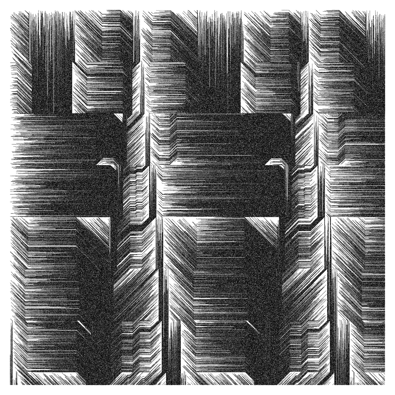 Charcoal Brutalism #18 static token preview