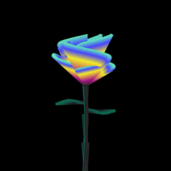 Digital Flower #1 static token preview