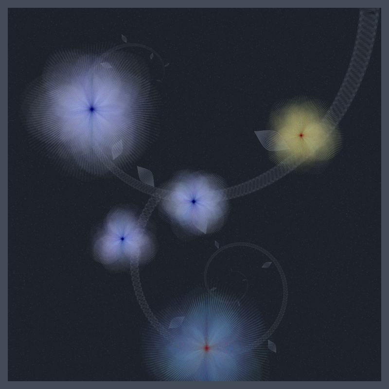 Fairy flower pattern #13 static token preview