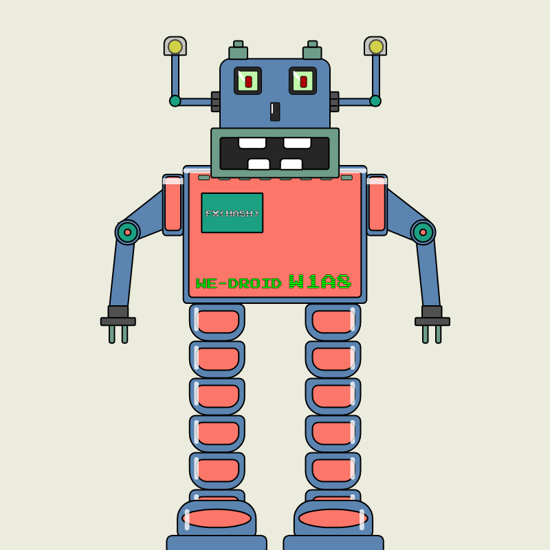 WE-DROIDs #14 static token preview