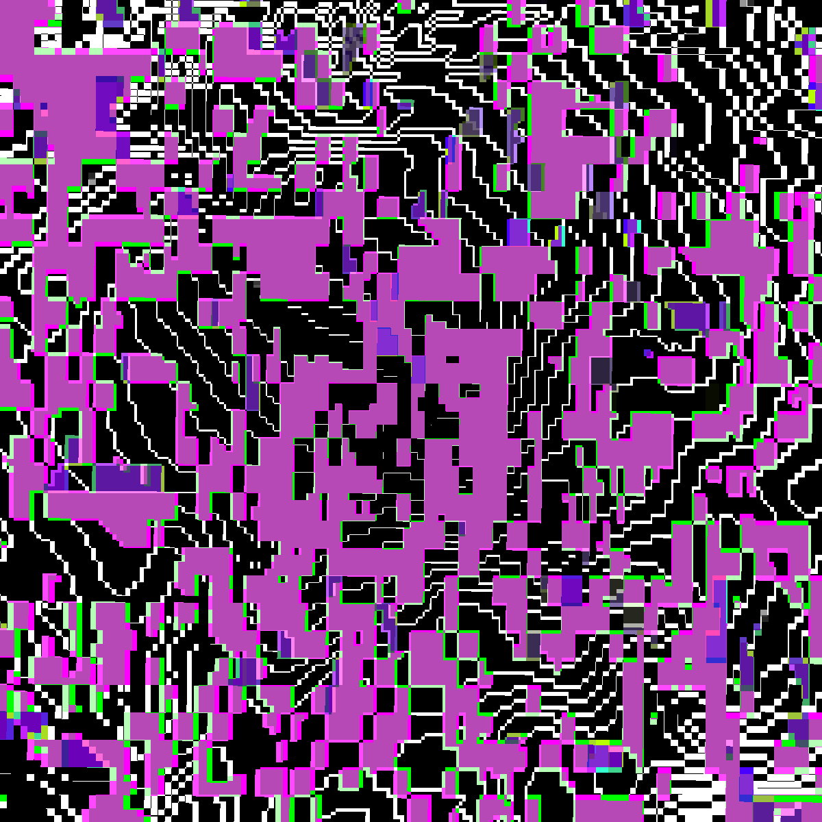 Pixel Topography #19 static token preview