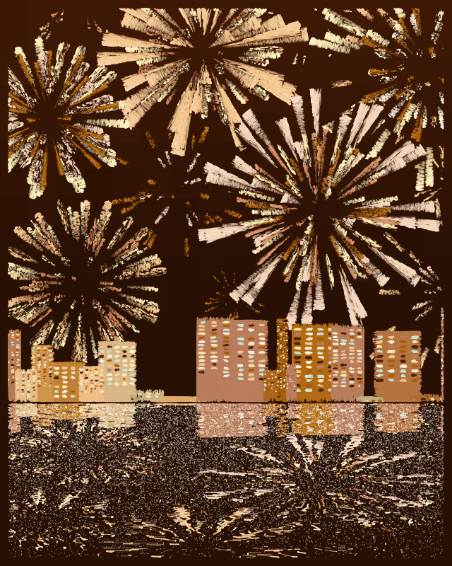 Fireworks #12 static token preview