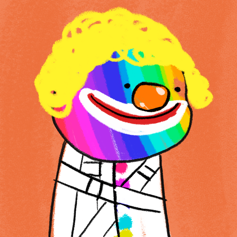Peculiar clown #77 static token preview