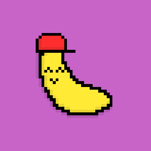 Pixel Bananas #14 static token preview