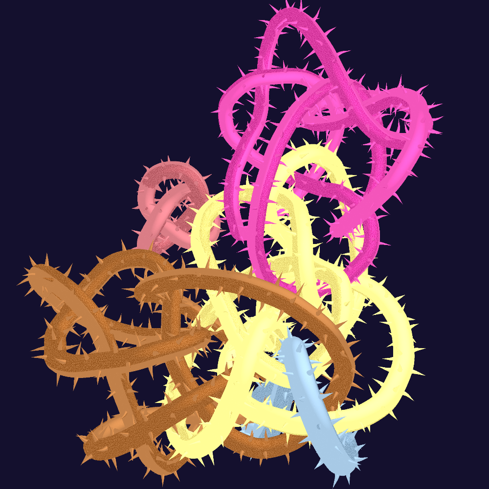 ropes spikes knots #N #24 static token preview