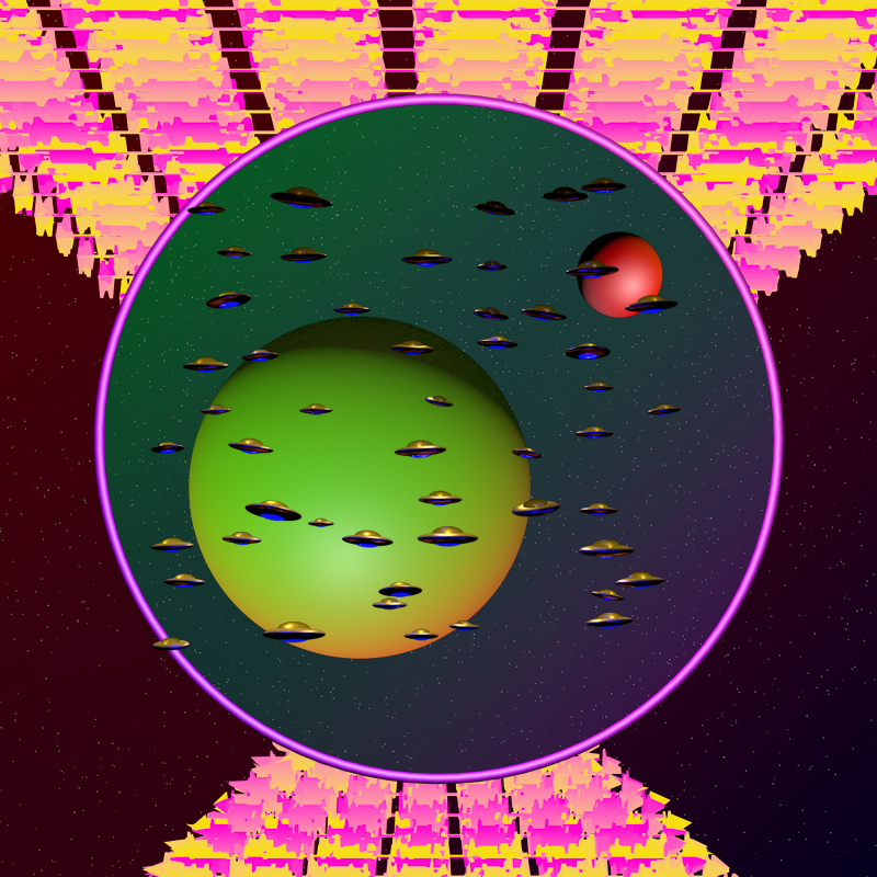 WE👾COME👽IN🛸PEACE #2 static token preview