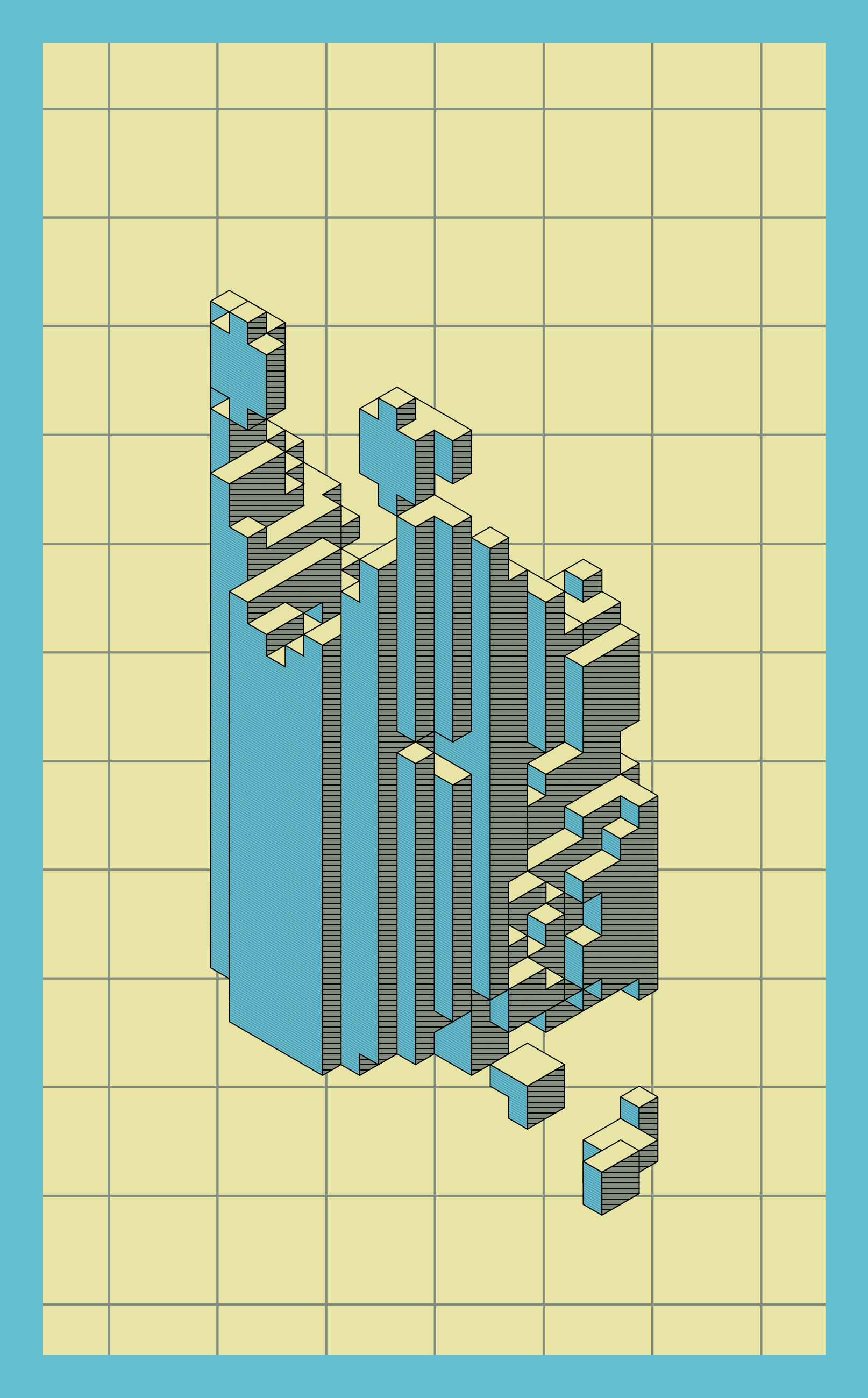 Corroding Cubes #2 static token preview