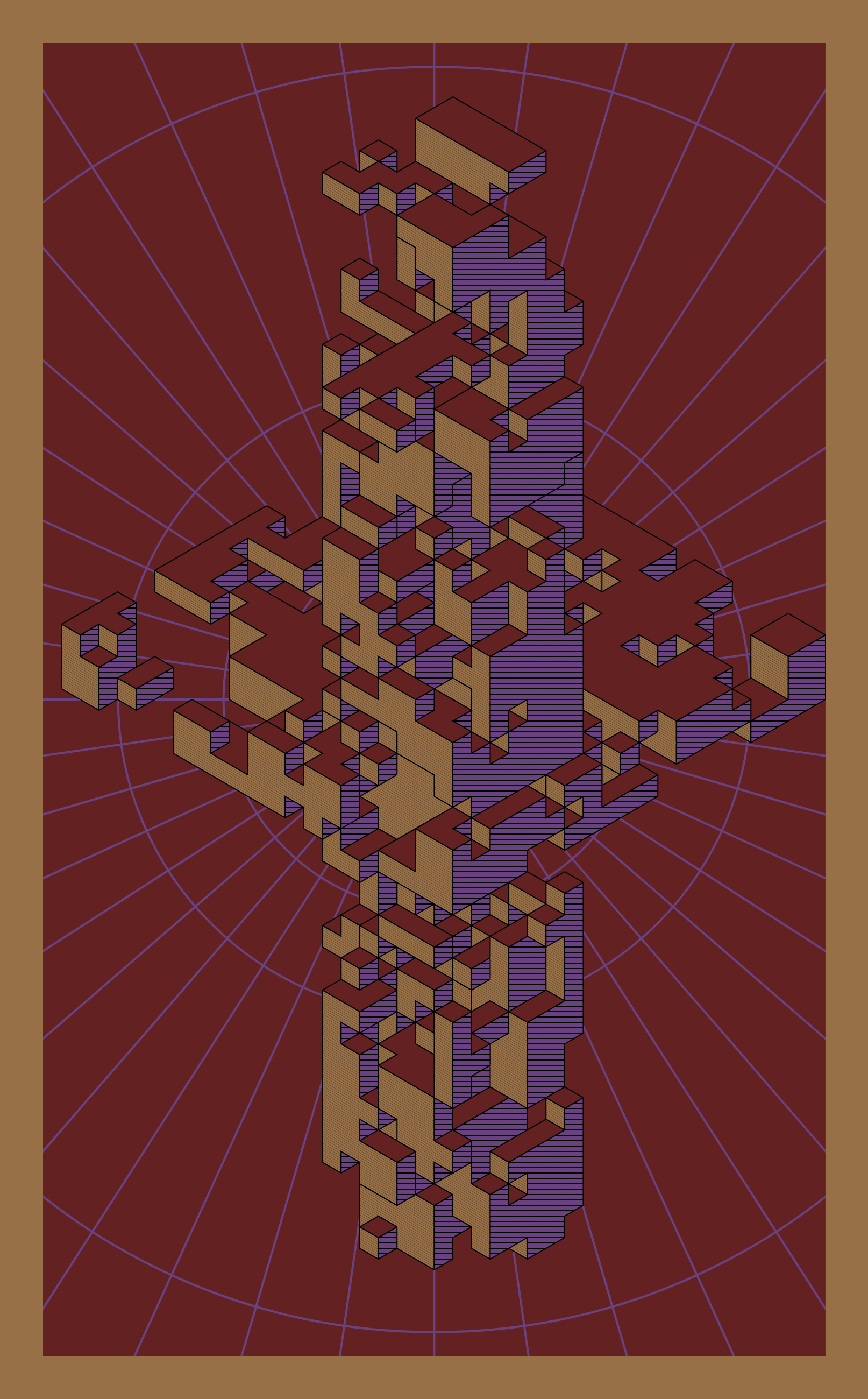 Corroding Cubes #21 static token preview