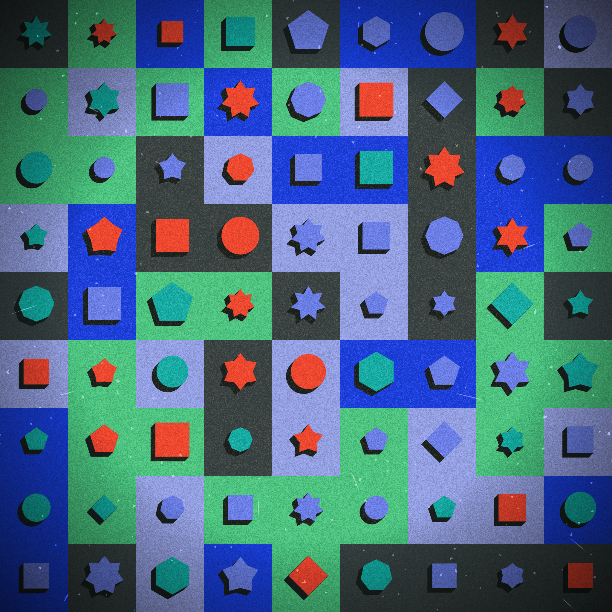 Mosaics #4 static token preview