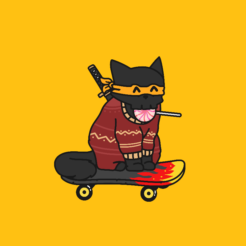 DOOMKATS #10 static token preview