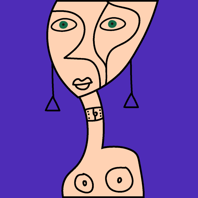 Bare Ladies #16 static token preview