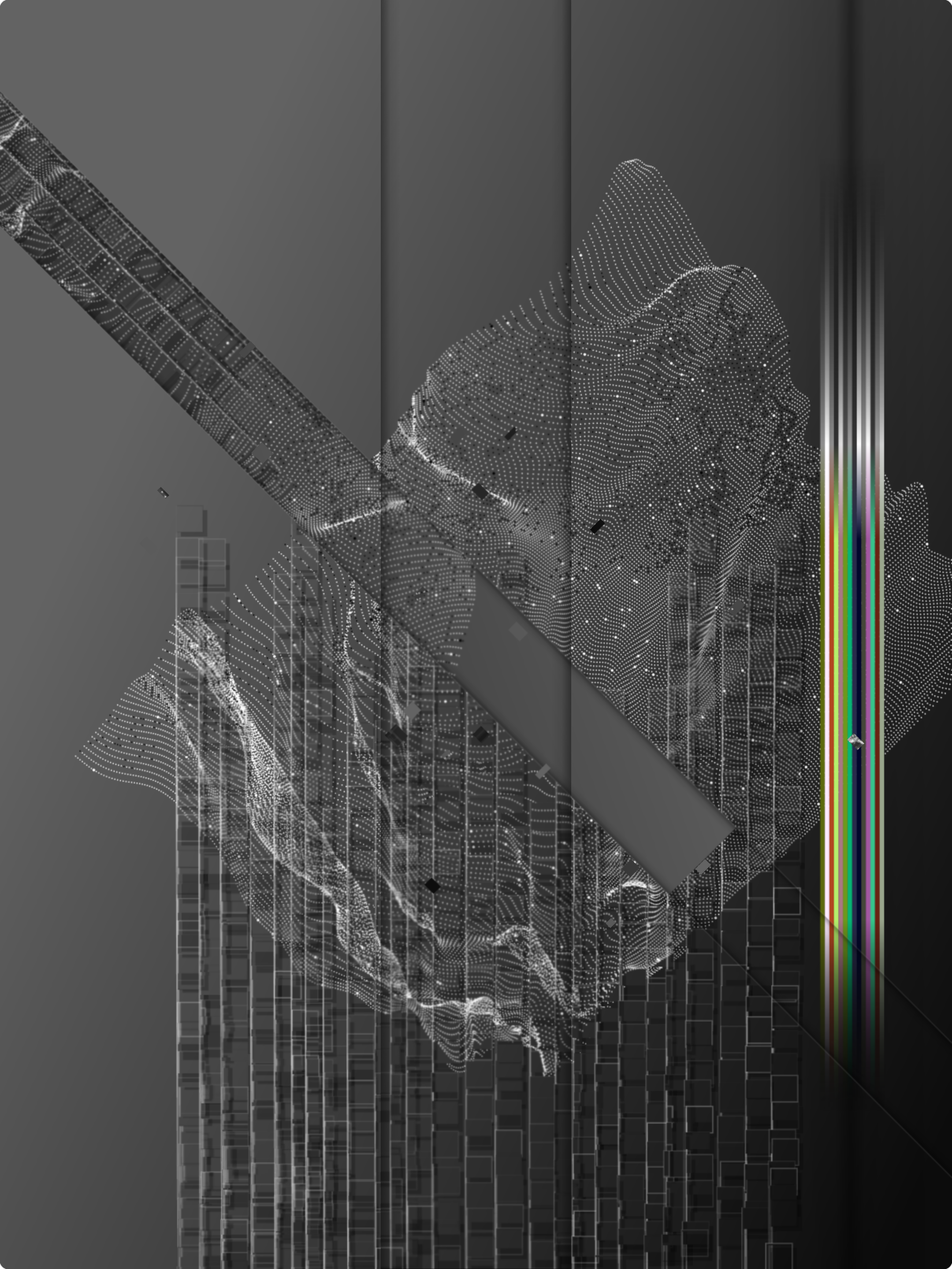 Fronteras en abstracto #6 static token preview