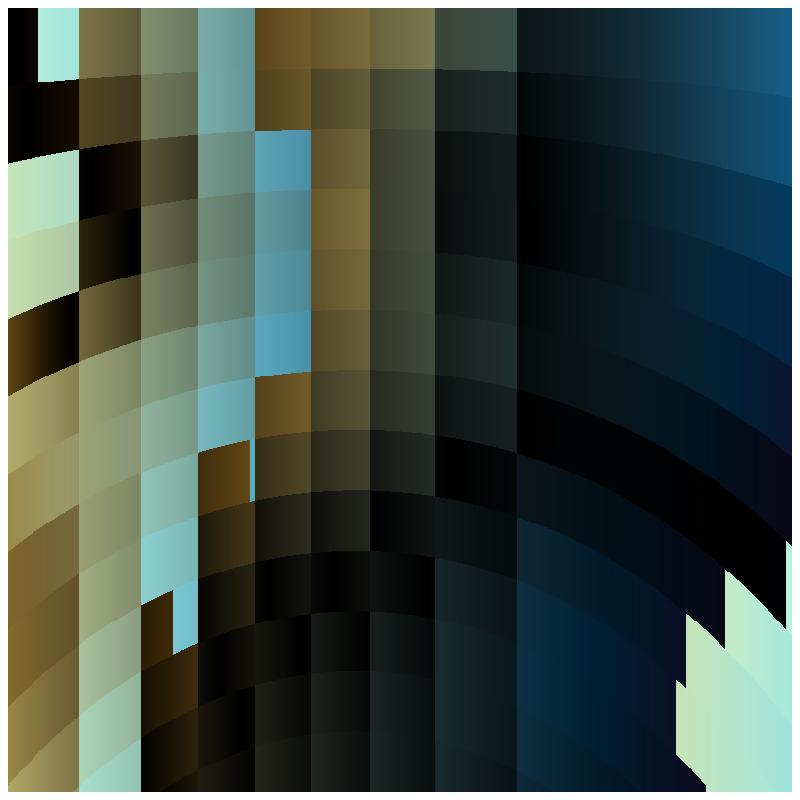 Deluxe Gradient Pixels #13 static token preview