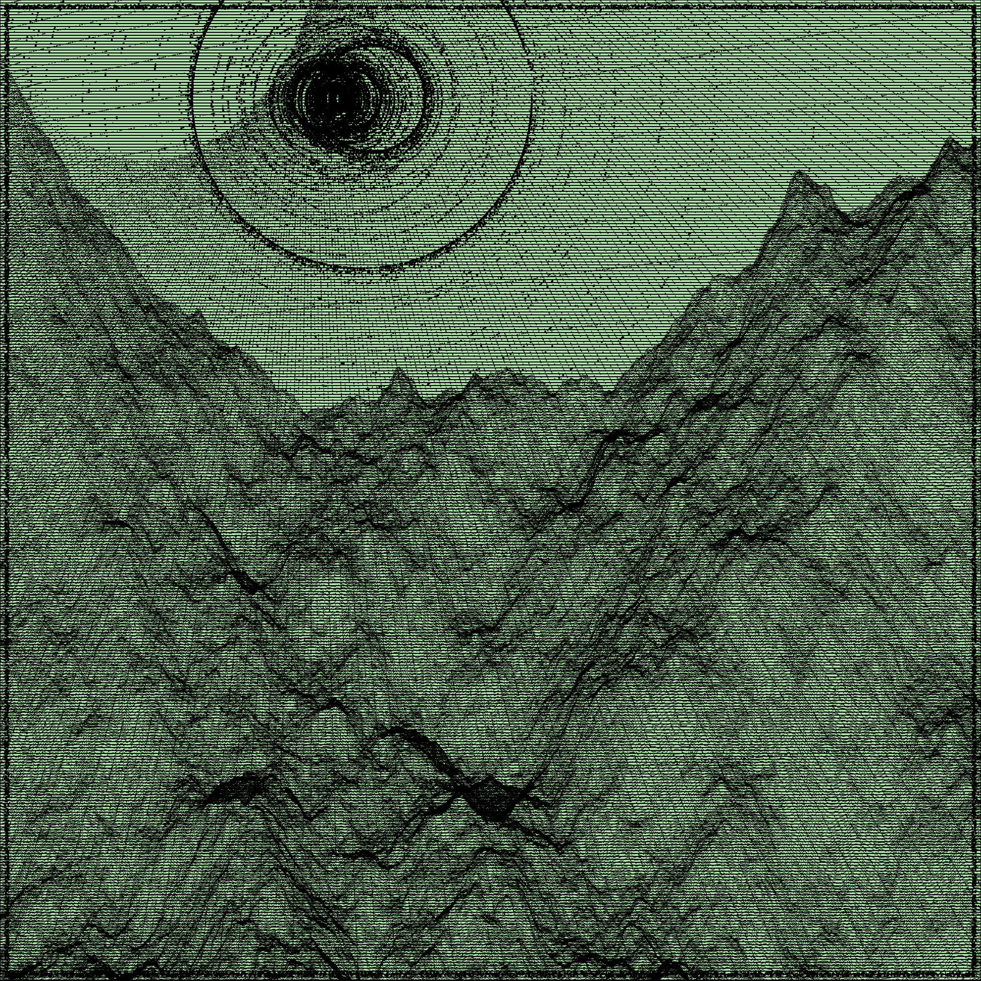 Surreal classic generative landscape #10 static token preview