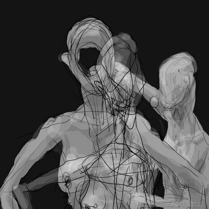 One Tezo Drawings_481+ #4 static token preview