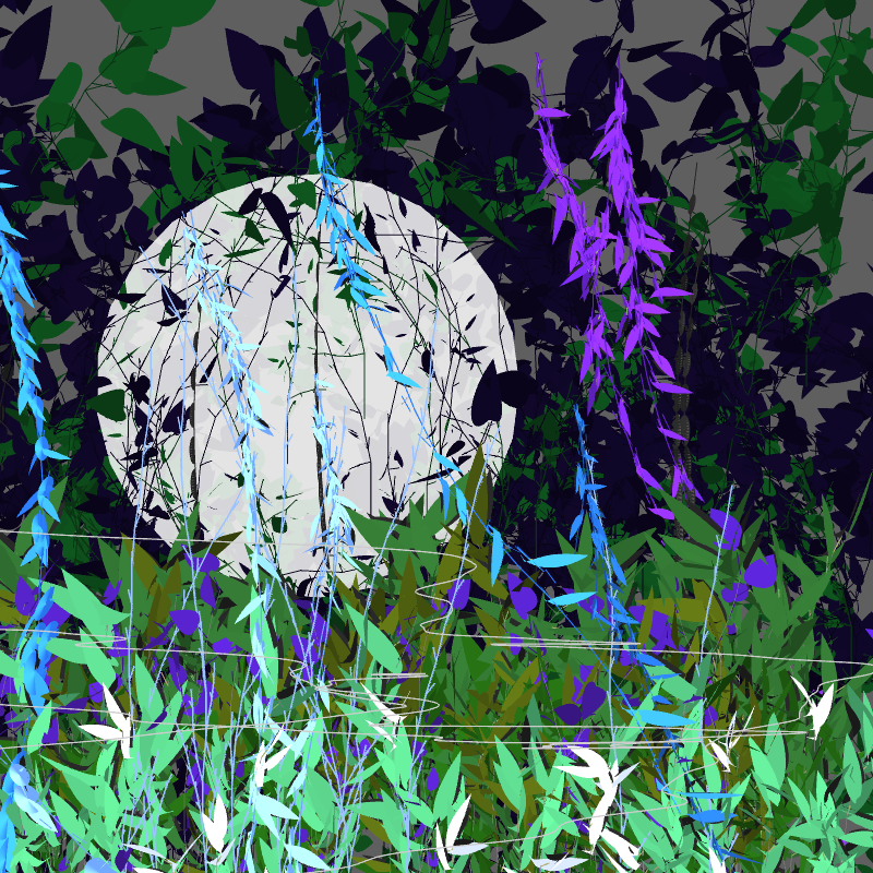 Flowers to the moon #4 static token preview