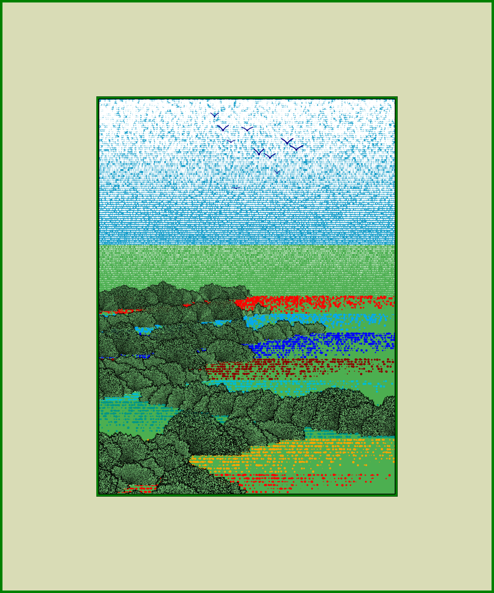 Fields of flowers #14 static token preview