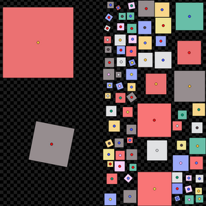 Hanging Squares project preview